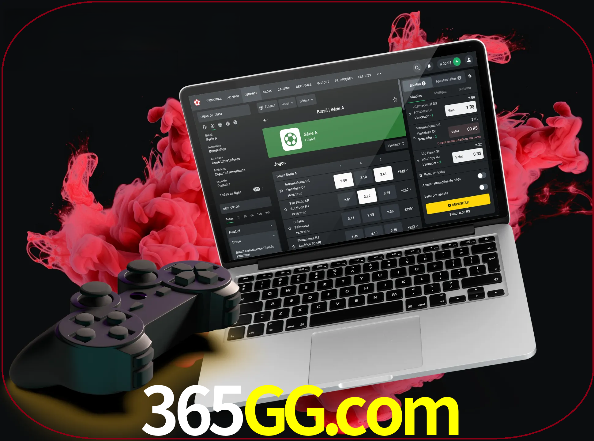 Visite a secção especial de jogos de vídeo em 365gg para descobrir em que jogos pode apostar e ganhar muito dinheiro.